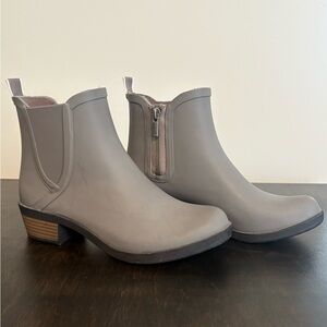 Lucky Brand Taupe Ankle Booties